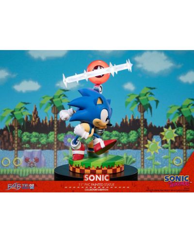Figurină First 4 Figures Games: Sonic The Hedgehog - Sonic (Collector's Edition), 27 cm - 5