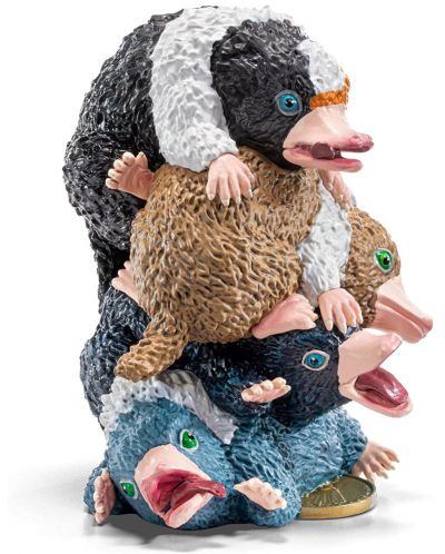 Figurină The Noble Collection Movies: Fantastic Beasts - Baby Nifflers (Toyllectible Treasure), 13 cm - 2