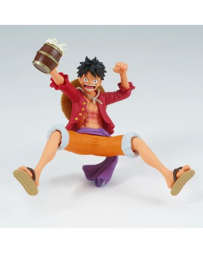 Statuetă Banpresto Animation: One Piece - Monkey D. Luffy (It's a Banquet!!), 9 cm - 2