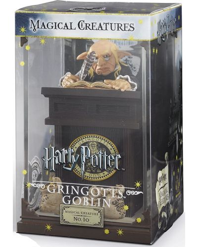 Statueta The Noble Collection Movies: Harry Potter - Gringotts Goblin (Magical Creatures), 19 cm	 - 4