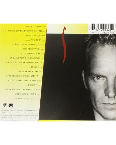 Sting - Field of Gold the Best of Sting 1984–1994 (CD) - 2