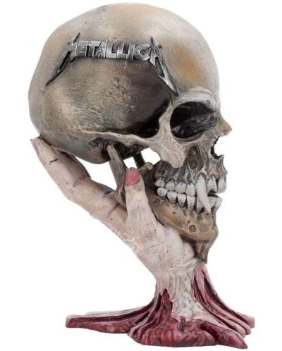 Figurina Nemesis Now Music: Metallica - Sad But True Skull, 22 cm - 1