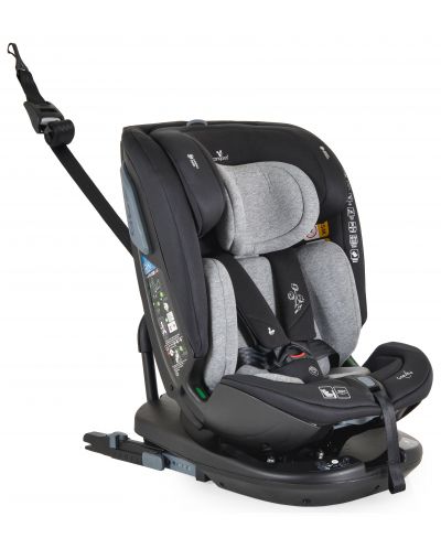 Scaun auto Cangaroo - Gravity, 360°, i-Size, с IsoFix , 40-150 cm, gri - 1