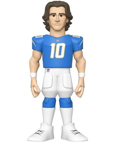 Statuetă Funko Gold Sports: NFL - Justin Herbert (Los Angeles Chargers), 30 cm - 1