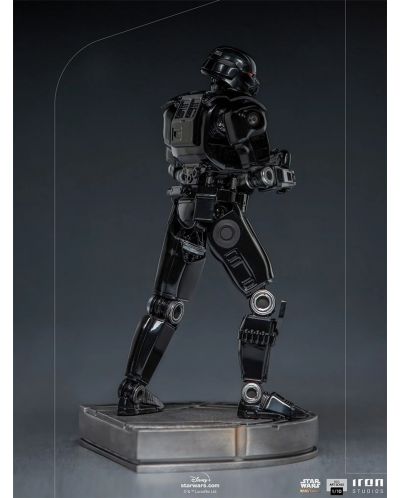 Statuetă Iron Studios Television: The Mandalorian - Dark Trooper, 24 cm - 9