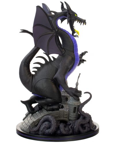 Statuetă  Quantum Mechanix Disney: Villains - The Maleficent Dragon (Q-Fig Max Elite), 22 cm - 5
