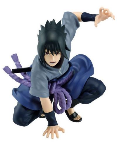 Statuetă Banpresto Animation: Naruto Shippuden - Uchiha Sasuke (Panel Spectacle), 9 cm - 4