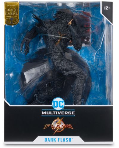 Statuetă McFarlane DC Comics: Multiverse - Dark Flash (The Flash) (Gold Label), 30 cm - 8