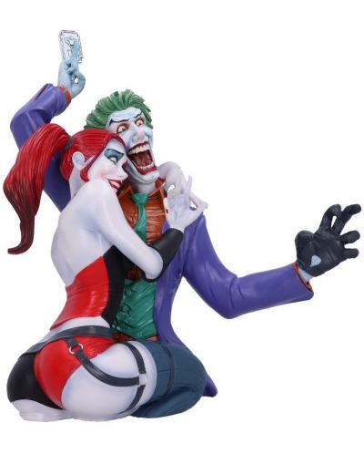 Bust de statuetă Nemesis Now DC Comics: Batman - The Joker and Harley Quinn, 37 cm - 4
