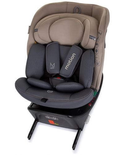 Scaun auto Chipolino - Motion, 360°, I-size, 40-150 cm, macadamia - 4