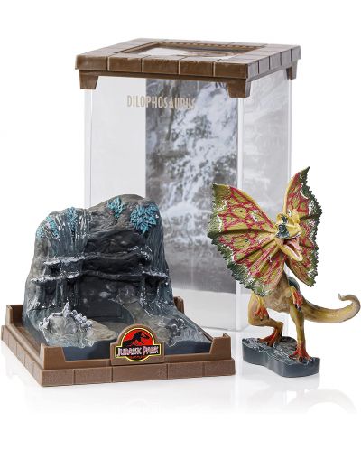 Figurina The Noble Collection Movies: Jurassic Park - Dilophosaurus, 18 cm - 2