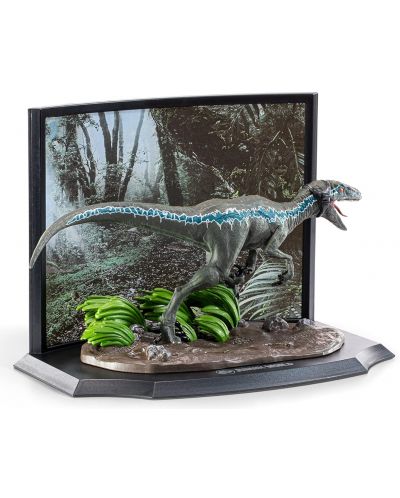 Figurină The Noble Collection Movies: Jurassic World - Velociraptor Recon (Blue) (Toyllectible Treasures), 8 cm - 4