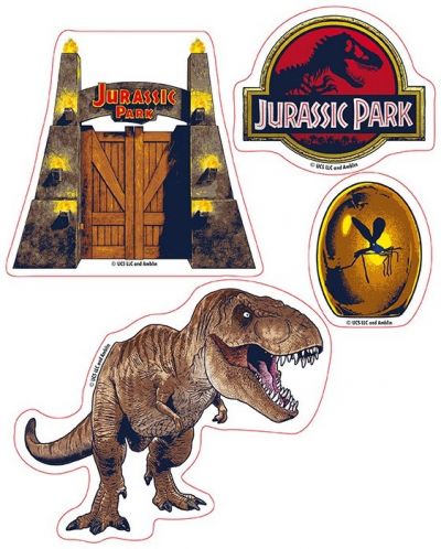 Stickere ABYstyle Movies: Jurassic Park - Dinosaurs - 2