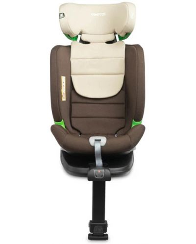 Scaun auto Caretero - Kamptos, IsoFix, i-Size, 40-150 cm, Bej - 9