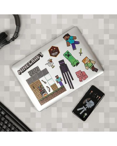 Stickere Paladone Games: Minecraft - Key art - 3