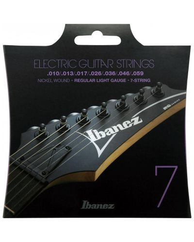 Ibanez Electric Guitar Strings - IEGS71, 10-59, argint - 2