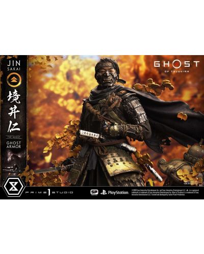 Statuetă Prime 1 Games: Ghost of Tsushima - Jin Sakai (Ghost Armor