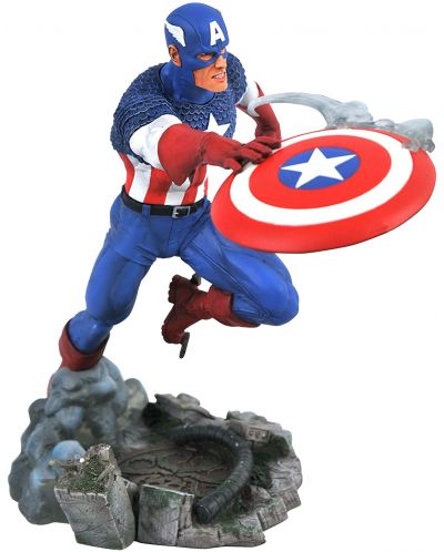 Statueta Diamond Select Marvel: Avengers - Captain America, 25 cm - 4