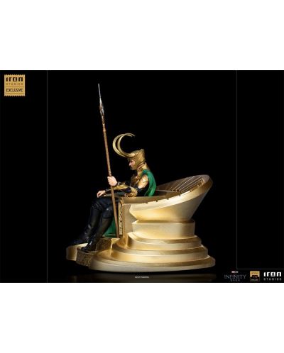 Iron Studios Marvel: Răzbunătorii - statuie Loki, 29 cm - 3