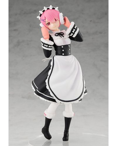 Statuetă Good Smile Company Animation: Re:Zero - Ram (Ice Season Ver.), 17 cm - 3