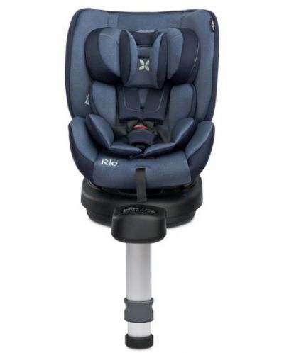 Scaun auto Caretero - Rio, IsoFix, i-Size, 40-105 cm, Albastru - 2