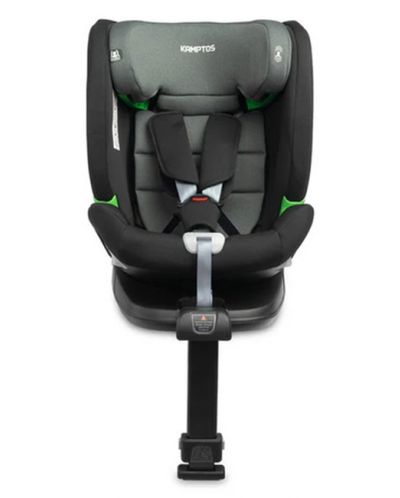 Scaun auto Caretero - Kamptos, IsoFix, i-Size, 40-150 cm,Gri - 8