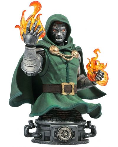 Statueta bust Diamond Select Marvel: Fantastic Four - Doctor Doom, 15 cm - 1
