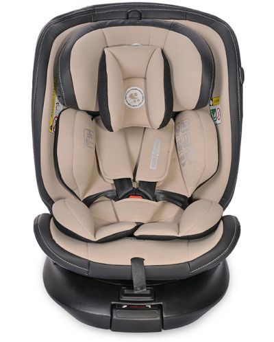 Scaun auto Lorelli - Estate, i-Size, Isofix, 40-150 cm, Leg, Beige - 4