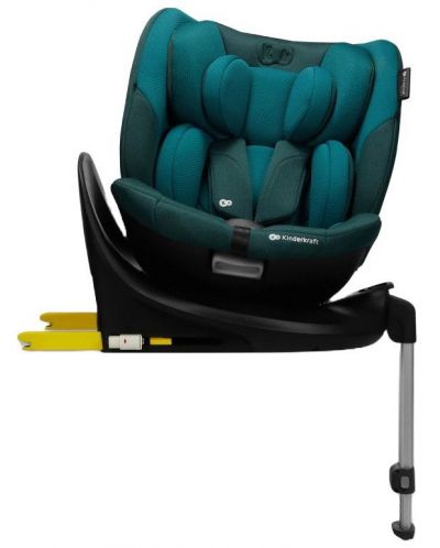 Scaun auto KinderKraft - I-Fix 360°, i-Size, 40-150 cm, Harbor Blue - 2