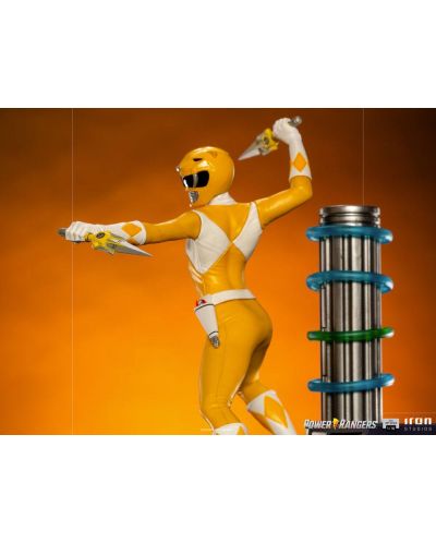 Statueta Iron Studios Television: Mighty Morphin Power Rangers - Yellow Ranger, 19 cm - 9