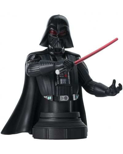 Figurină bust Gentle Giant Movies: Star Wars - Darth Vader (Star Wars: Rebels) 15 cm - 1