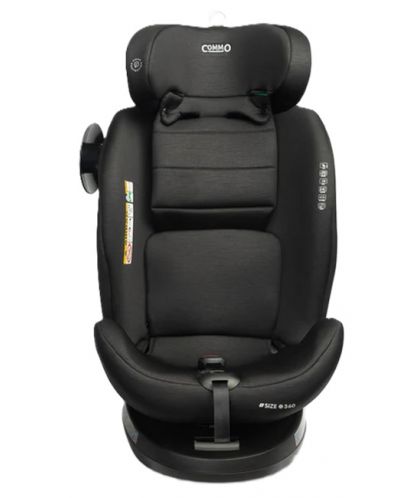 Scaun auto Caretero - Commo, IsoFix, i-Size, 40-150 cm, Burgundy - 5