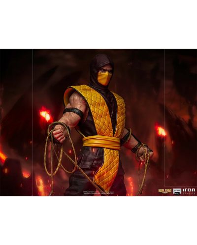 Figurină Iron Studios Games: Mortal Kombat - Scorpion, 22 cm	 - 9