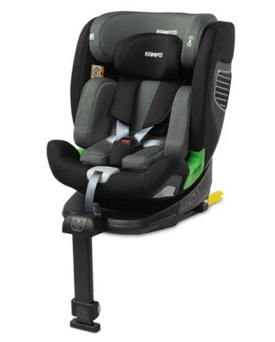 Scaun auto Caretero - Kamptos, IsoFix, i-Size, 40-150 cm,Gri - 2