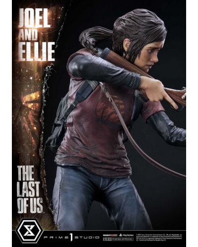Statuetă Prime 1 Games: The Last of Us Part I - Joel & Ellie (Deluxe Version), 73 cm - 7