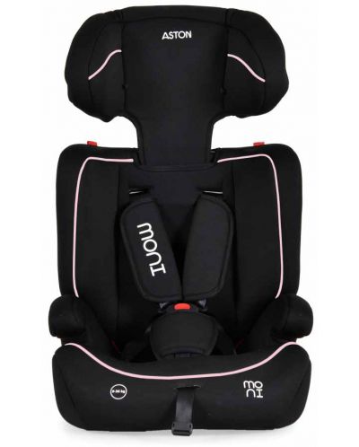 Scaun auto pentru copii Moni - Aston, 9 - 36 kg, roz - 6