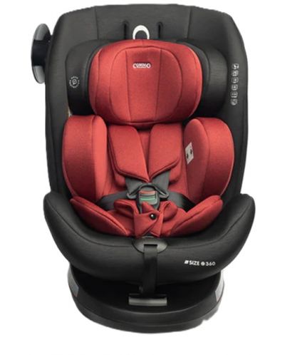 Scaun auto Caretero - Commo, IsoFix, i-Size, 40-150 cm, Burgundy - 2