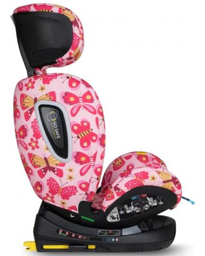 Scaun auto Cosatto - All in All Rotate, 0-36 kg, cu IsoFix, I-Size, Flutterby Butterfly - 11