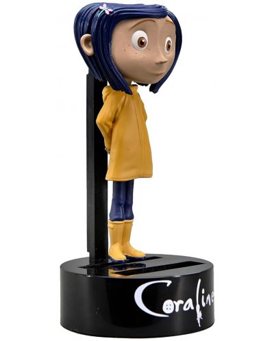 Statuetă NECA Animation: Coraline - Coraline (Knocker Bobble), 16 cm - 3