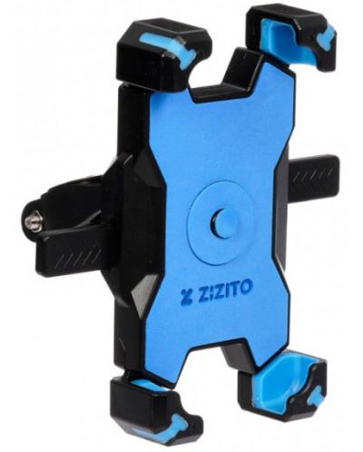 Suport pentru telefon pentru carucior Zizito - albastru, 14x7,5 cm - 1