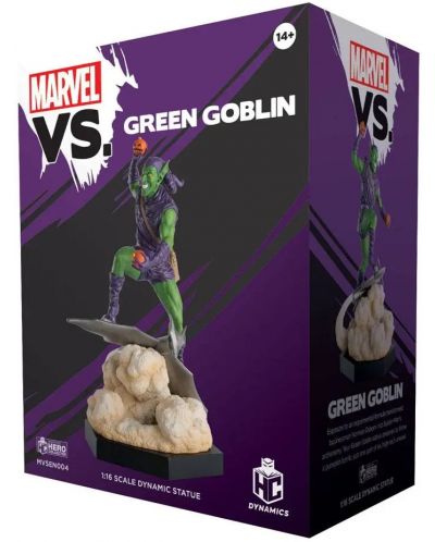 Eaglemoss Marvel: Spider-Man - figurină Green Goblin, 14 cm - 3