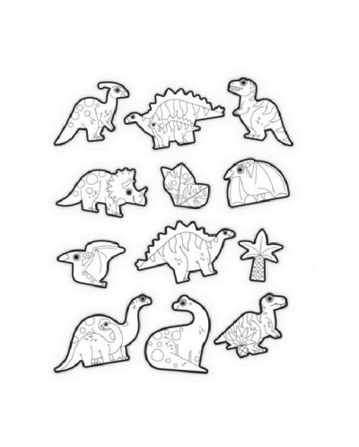 Stickere de desenat Crocodile Creek - Dinozauri, 2022 - 5