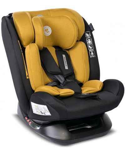 Scaun auto Lorelli - Scorpius, i-Size, 40-150 cm, Lemon Curry - 1