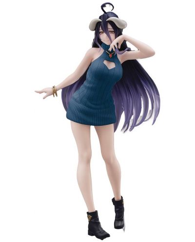 Statuetă Taito Animation: Overlord - Albedo (Knit Dress Ver.) (Renewal Edition), 20 cm - 1