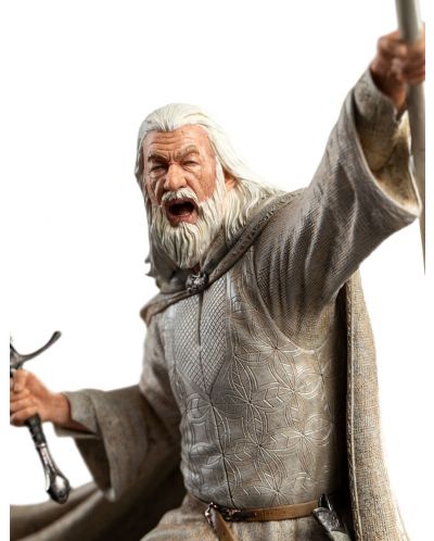 Figurina Weta Movies: Lord of the Rings - Gandalf the White, 23 cm - 3