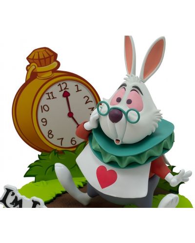 Figurină ABYstyle Disney: Alice in Wonderland - White rabbit, 10 cm - 8