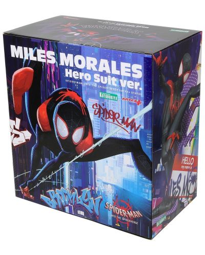 Statueta Kotobukiya Marvel: Spider-man - Miles Morales (Hero Suit), 15 cm - 6
