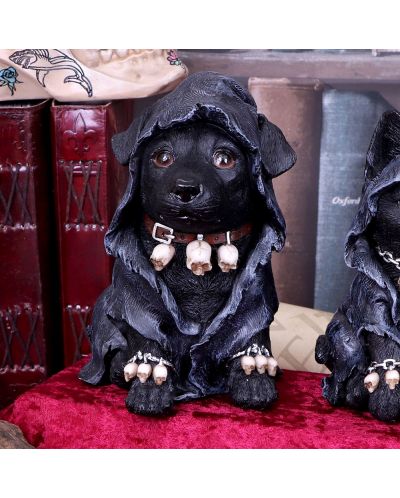 Statuetă Nemesis Now Adult: Gothic - Reaper's Canine, 17 cm - 6