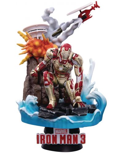 Statueta Beast Kingdom Marvel: Iron Man - Mark XLII, 15cm - 1