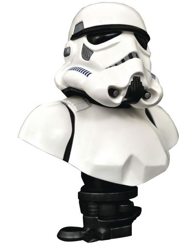 Figurină bust Gentle Giant Movies: Star Wars - Stormtrooper (Legends in 3D), 25 cm - 2
